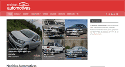 Desktop Screenshot of noticiasautomotivas.com.br